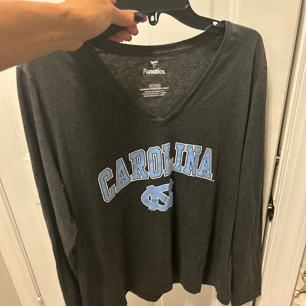 FANTASTICS UNC long sleeve tee shirt.